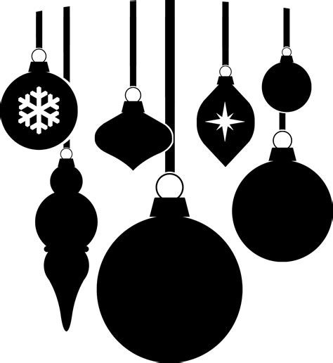 Ornament Clipart Silhouette Ornament Silhouette Transparent Free For