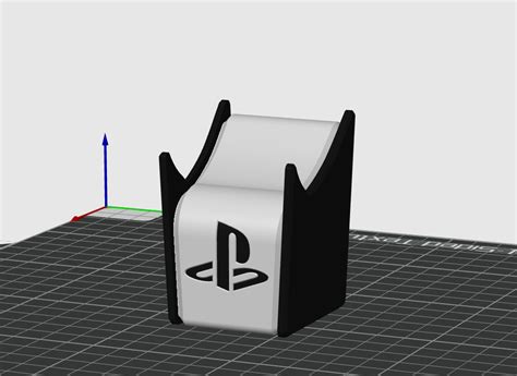 PS5 Dualsense Stand with PS Logo by MAKE IT TV | Download free STL