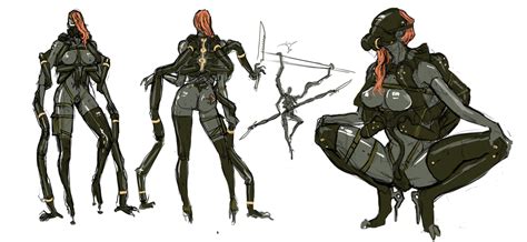 Spectacular Metal Gear Rising Concept Art