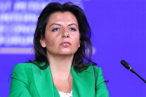 Rt Head Margarita Simonyan And Senior Russian Official Banned From