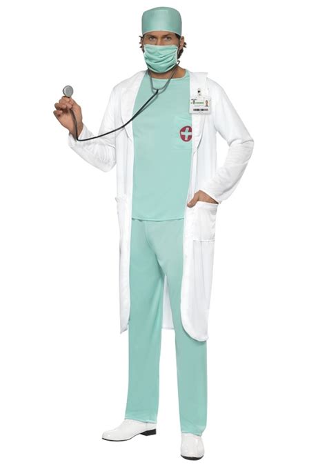 Adult Doctor Halloween Costume Occupational Costumes