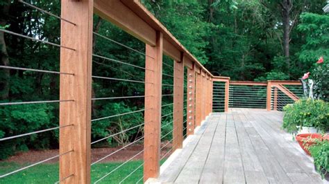 Cable deck railing ideas are another excellent method to make way for views and to provide your deck design a modern style. Renovating A Deck With Cable-Rail Systems - Fine Homebuilding