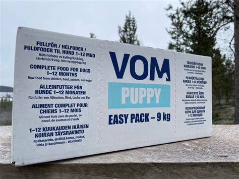 Vom Puppy Easy Pack 9kg Eläinten Raakaruokapuoti Ivalo