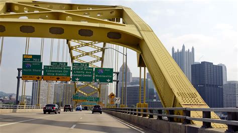 Drivers And Passengers Get A Spectacular View Of Pittsburgh As They