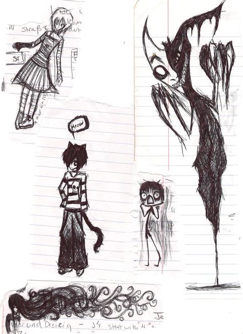 Creepy Doodles By Ladymuffinsass On Deviantart