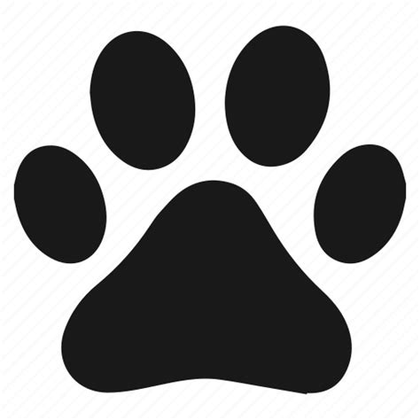 Animal Dog Foot Paw Pet Pets Print Icon