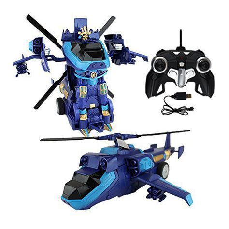 Rc Transformers Helicopter Blue Planet X Online Toy Store For