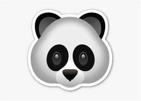 Download Panda Face Emoji Emoji Island Images