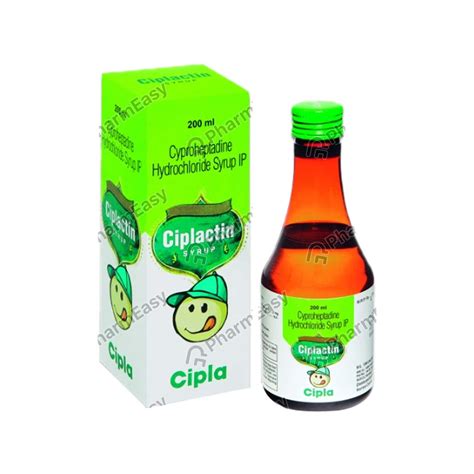 Buy Ciplactin 2 Mg Syrup 200 Online At Flat 18 Off Pharmeasy
