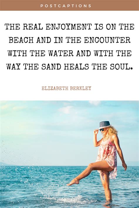 Best Beach Quotes For Instagram Postcaptions Com