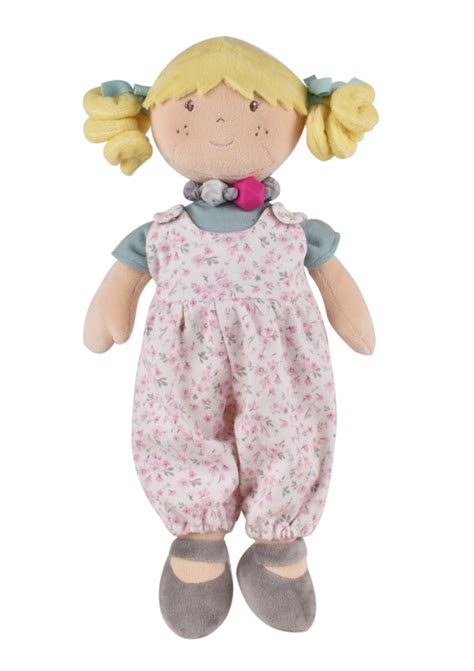 Bonikka Rag Doll Lucy Doll With Blonde Hair And Bracelet Great Organic