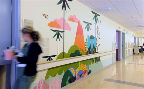 Mattel Childrens Hospital Phase 2 Childrens Murals Childrens Wall