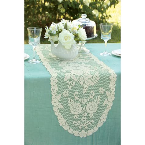Heritage Lace Victorian Rose Runner And Reviews Wayfair