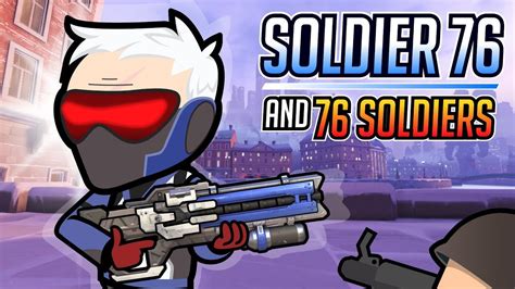 Soldier 76 And The 76 Soldiers Overwatch Animation Youtube