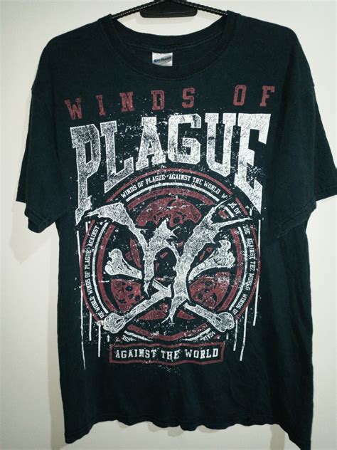 Winds Of Plague Band Shirt Deathcore On Carousell