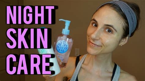 A Dermatologists Night Time Skin Care Routine Summer 2018 Dr Dray