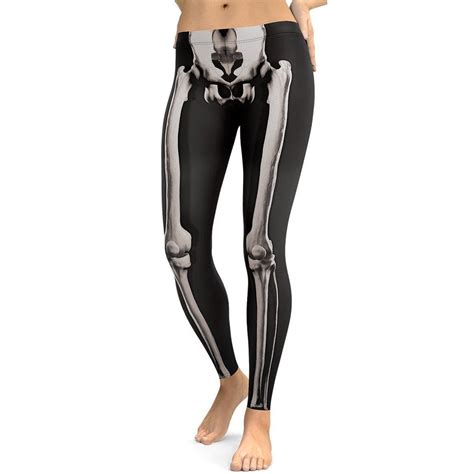 Skeleton Leggings Womens Halloween Outfits Fiercepulse