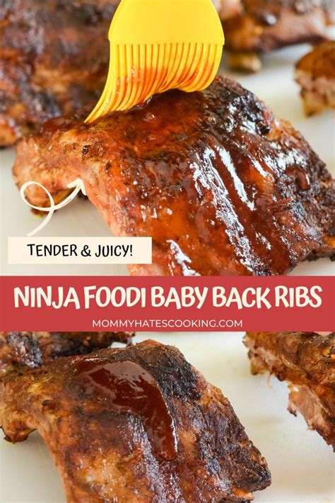 Ninja Foodi Baby Back Ribs Recipe Baby Back Ribs Rib Recipes