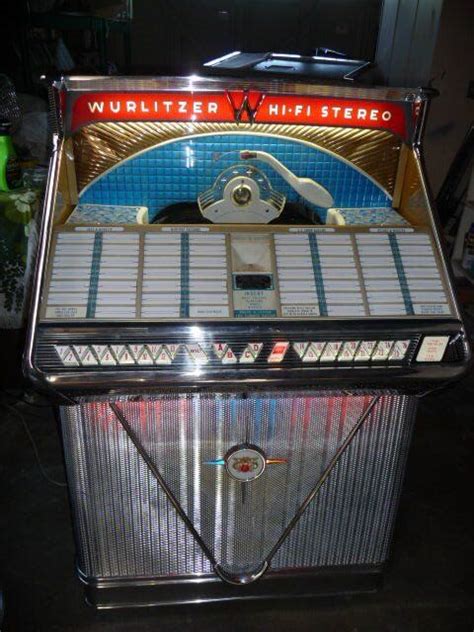 Just Been Restored Wurlitzer 2404 Stereo Jukebox From 1960 In Sudbury