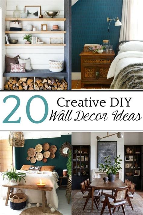 20 Creative Diy Wall Decor Ideas For Your Blank Walls Blesser House