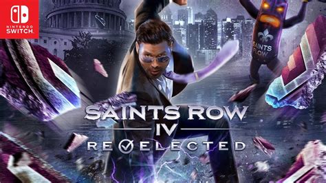 Saints Row Iv Re Elected Annoncé Sur Nintendo Switch