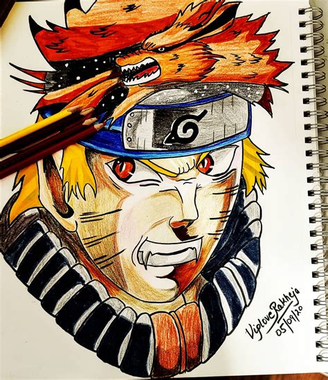 Naruto Uzumaki Pencil Sketch Sketches Pencil Drawings Pencil Sketch
