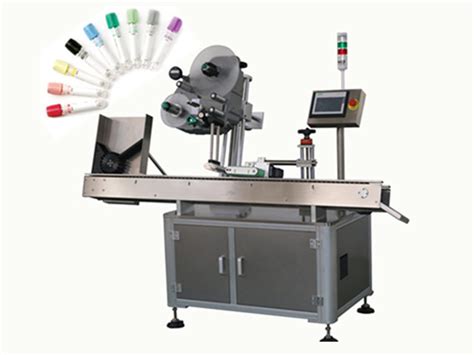 blood collection tube labeling machine blood tube labeler bhagwati labelling