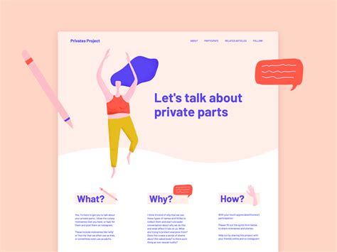 Web Design Privates Project By Stefanie On Dribbble