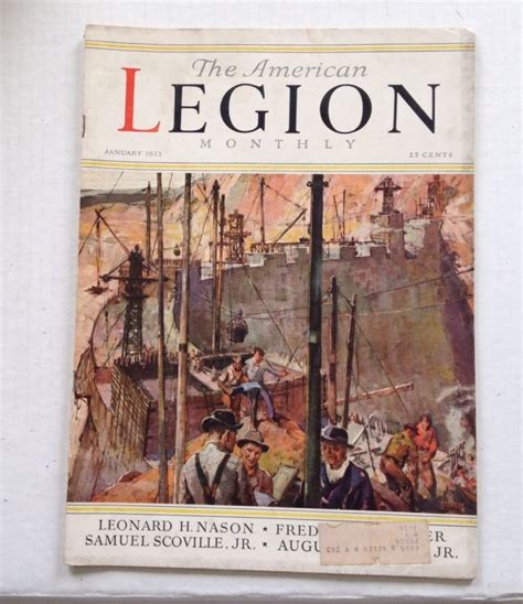American Legion Monthly Magazine January 1933 Busch Beer Tb Child