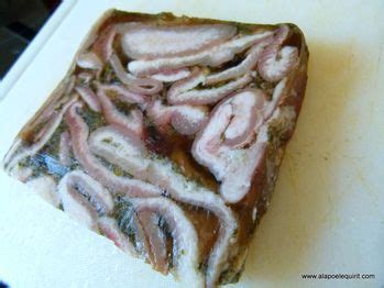 Le pâté de couennes à la solognote