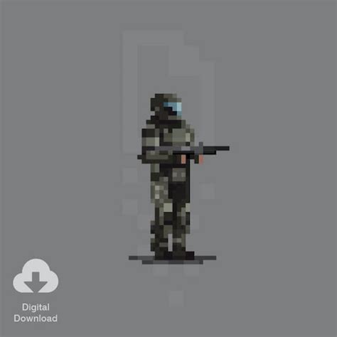 8 Bit Halo Pixel Art