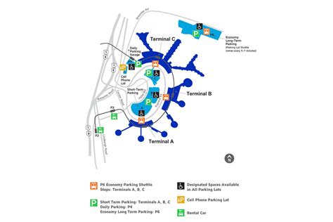 Newark Airport Map And Terminal Guide Transportation Food And More