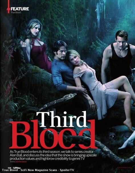 True Blood Season 3 Featured In Scifi Magazine The Vault Trueblood