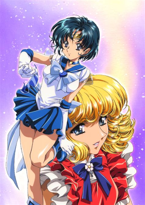 Mizuno Ami Sailor Mercury Super Sailor Mercury And Lunlun Bishoujo Senshi Sailor Moon And