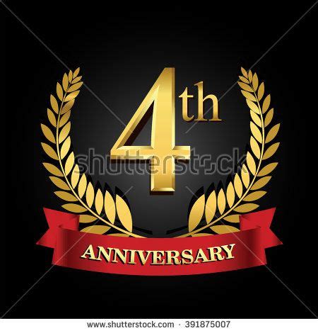 Yuyut Baskoro's Portfolio on Shutterstock | Anniversary sign, Anniversary logo, 4th anniversary
