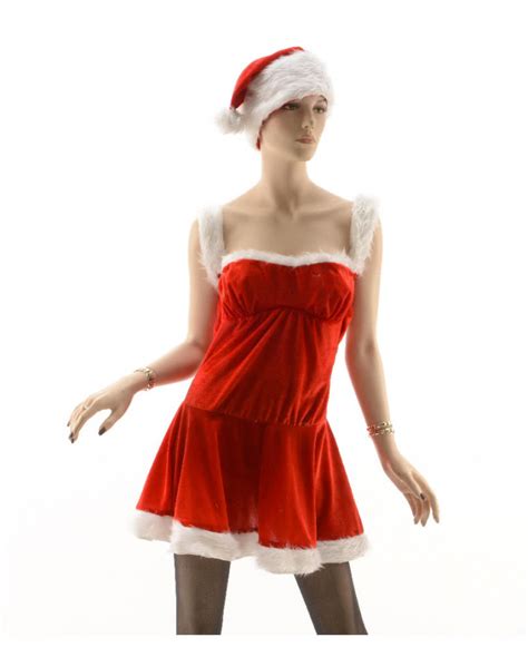 Sexy Santa Costume With Hat Christmas Costumes At Low Prices