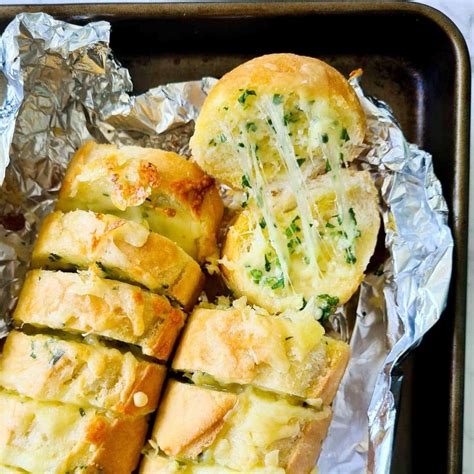 Cheese Garlic Bread Casually Peckish