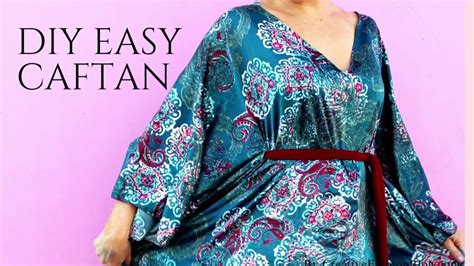 Diy Caftan With Images How To Make Clothes Caftan Dress Dress
