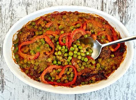 Roasted Peas With Sun Dried Tomatoes And Peppers Olive Tomato