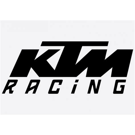Ktm Racing Adhesive Vinyl Sticker Demon Graphics