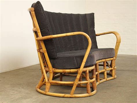 Rattan furniture rattan and wicker furniture are pretty much the same thing, only with different looks. Vintage Rattan & Bamboo Sofa for sale at Pamono