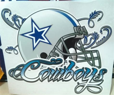 Items Similar To Dallas Cowboys Helmet Window Decal On Etsy