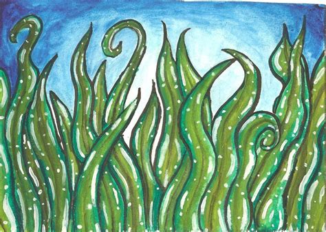 Seaweed By Berreh On Deviantart Painting Projects Underwater Theme