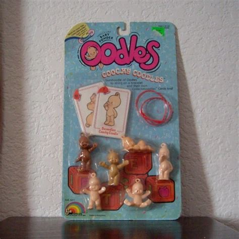 Six Coochy Coodle Oodles Baby Dolls On Their Unopened Card