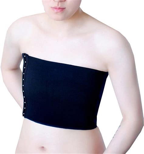 Extra Large Super Flat Les Lesbian Chest Binders Tombabe Compression Strapless Clasp Amazon Ca