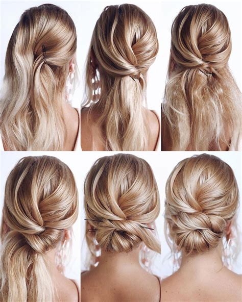 This Elegant Hairstyle Is Also Suitable For Weddinglow Bun Wedding