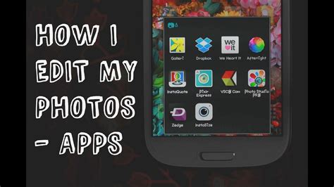 Whether you want to make simple videos or short movies, you will find all the advanced tools well, these were the list of the 10 best android apps for video editing in 2021. HOW I EDIT MY PHOTOS - APPS - YouTube
