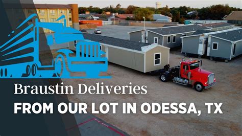 New Mobile Home Shipping Out From Odessa Tx Braustin Homes Youtube
