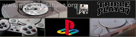 Triple Play 97 Sony Playstation Artwork Marquee