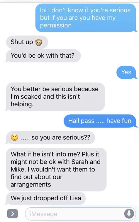 Hotwife Texts Fantasy On Tumblr Wife Went Out With Friends Part 1
